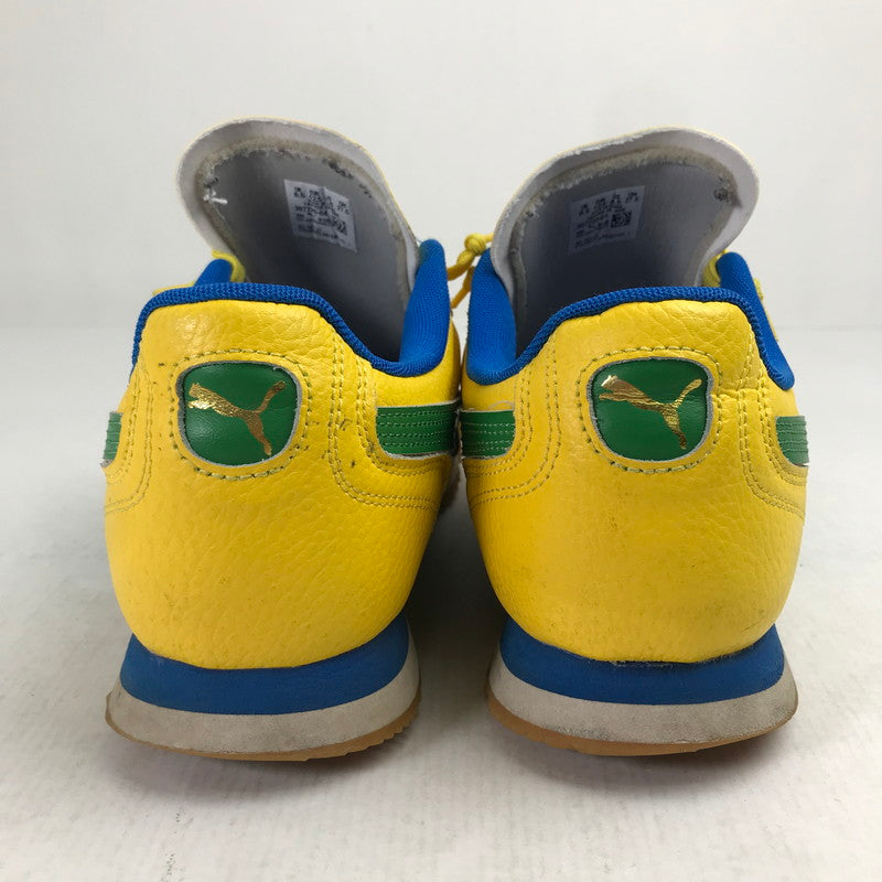 【中古品】【メンズ】 PUMA プーマ ローマ アニバーサリー スニーカー 靴 163-260930-mh-14-fuzh サイズ：27.5cm カラー：イエロー 万代Net店