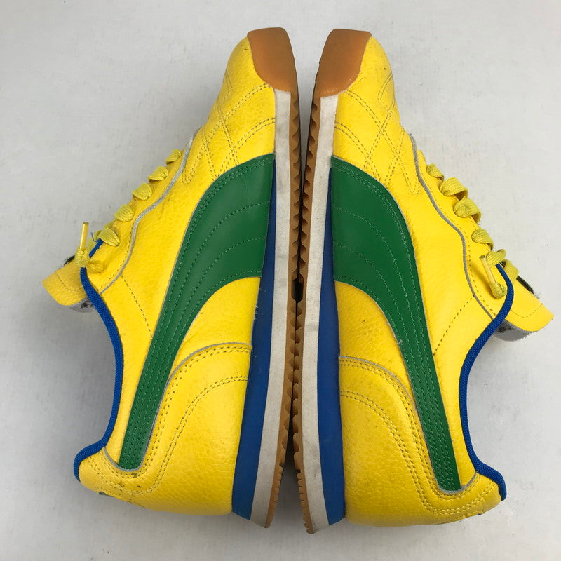 【中古品】【メンズ】 PUMA プーマ ローマ アニバーサリー スニーカー 靴 163-260930-mh-14-fuzh サイズ：27.5cm カラー：イエロー 万代Net店