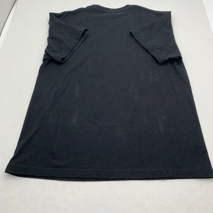 【中古品】【メンズ】 EXODUS×TATTOO STUDIO LIFE エクソダス タトゥー スタジオライフ 半袖Tシャツ BLACK Lサイズ ※白いスレ・ほつれあり 142-260830-io-13-fuzh カラー：ブラック 万代Net店