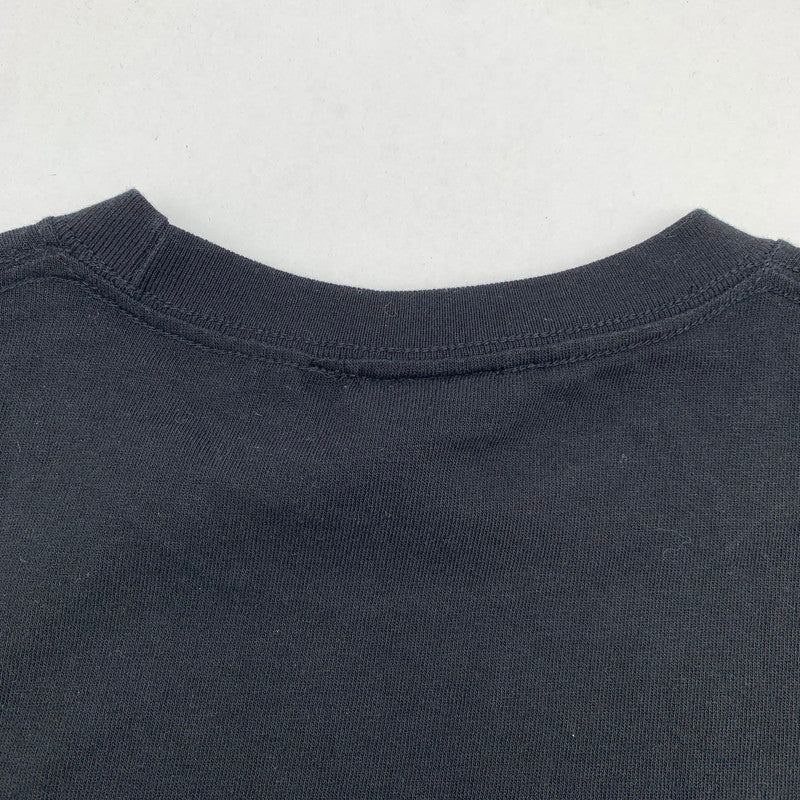 【中古品】【メンズ】 EXODUS×TATTOO STUDIO LIFE エクソダス タトゥー スタジオライフ 半袖Tシャツ BLACK Lサイズ ※白いスレ・ほつれあり 142-260830-io-12-fuzh カラー：ブラック 万代Net店