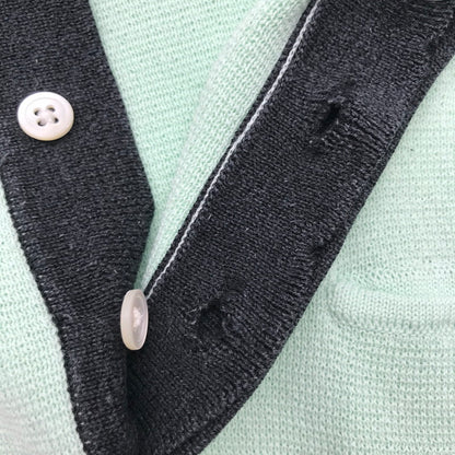 【中古品】【メンズ】 SON OF THE CHEESE サノバチーズ CLERIC POLO クレリックポロシャツ GREEN Lサイズ ※ほつれ・汚れあり 140-260830-io-42-fuzh カラー：グリーン 万代Net店
