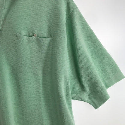 【中古品】【メンズ】 SON OF THE CHEESE サノバチーズ CLERIC POLO クレリックポロシャツ GREEN Lサイズ ※ほつれ・汚れあり 140-260830-io-42-fuzh カラー：グリーン 万代Net店