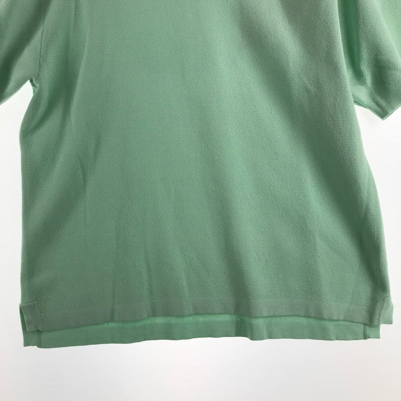 【中古品】【メンズ】 SON OF THE CHEESE サノバチーズ CLERIC POLO クレリックポロシャツ GREEN Lサイズ ※ほつれ・汚れあり 140-260830-io-42-fuzh カラー：グリーン 万代Net店