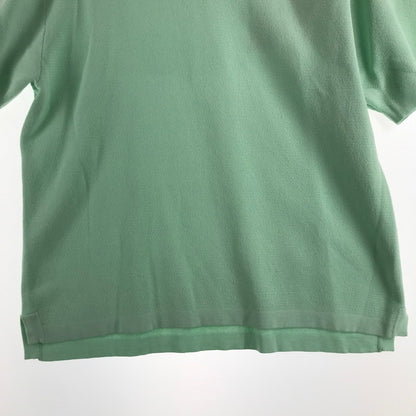 【中古品】【メンズ】 SON OF THE CHEESE サノバチーズ CLERIC POLO クレリックポロシャツ GREEN Lサイズ ※ほつれ・汚れあり 140-260830-io-42-fuzh カラー：グリーン 万代Net店