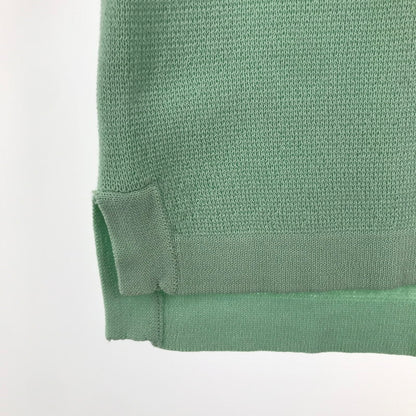 【中古品】【メンズ】 SON OF THE CHEESE サノバチーズ CLERIC POLO クレリックポロシャツ GREEN Lサイズ ※ほつれ・汚れあり 140-260830-io-42-fuzh カラー：グリーン 万代Net店