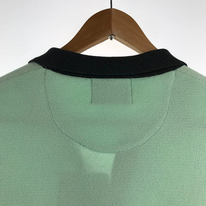 【中古品】【メンズ】 SON OF THE CHEESE サノバチーズ CLERIC POLO クレリックポロシャツ GREEN Lサイズ ※ほつれ・汚れあり 140-260830-io-42-fuzh カラー：グリーン 万代Net店