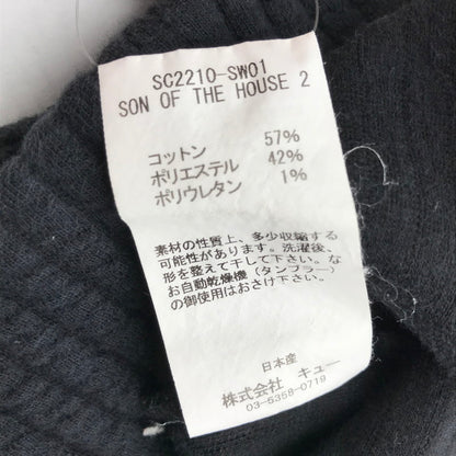 【中古品】【メンズ】 SON OF THE CHEESE サノバチーズ プルオーバーパーカー BLACK Lサイズ ※使用感あり 140-260830-io-43-fuzh カラー：ブラック 万代Net店