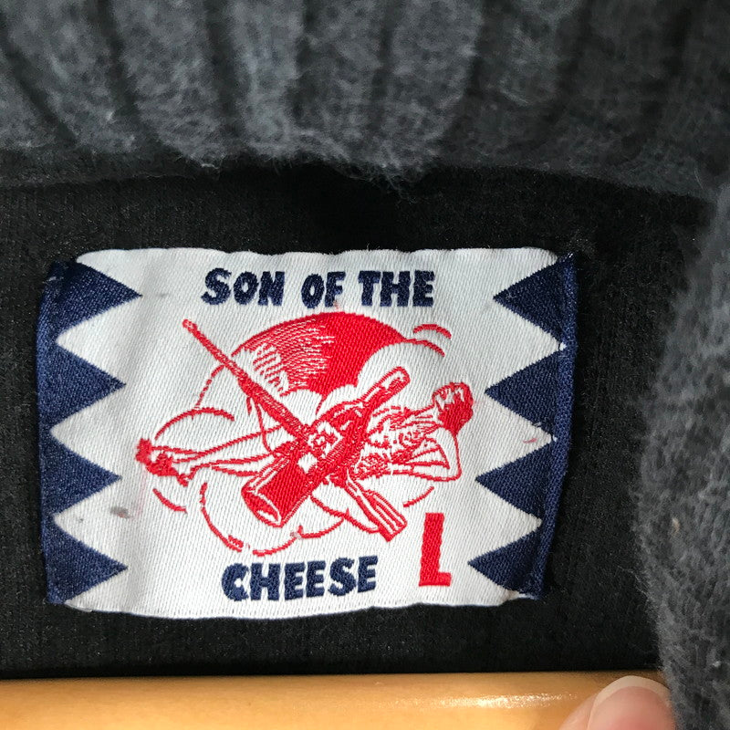 【中古品】【メンズ】 SON OF THE CHEESE サノバチーズ プルオーバーパーカー BLACK Lサイズ ※使用感あり 140-260830-io-43-fuzh カラー：ブラック 万代Net店