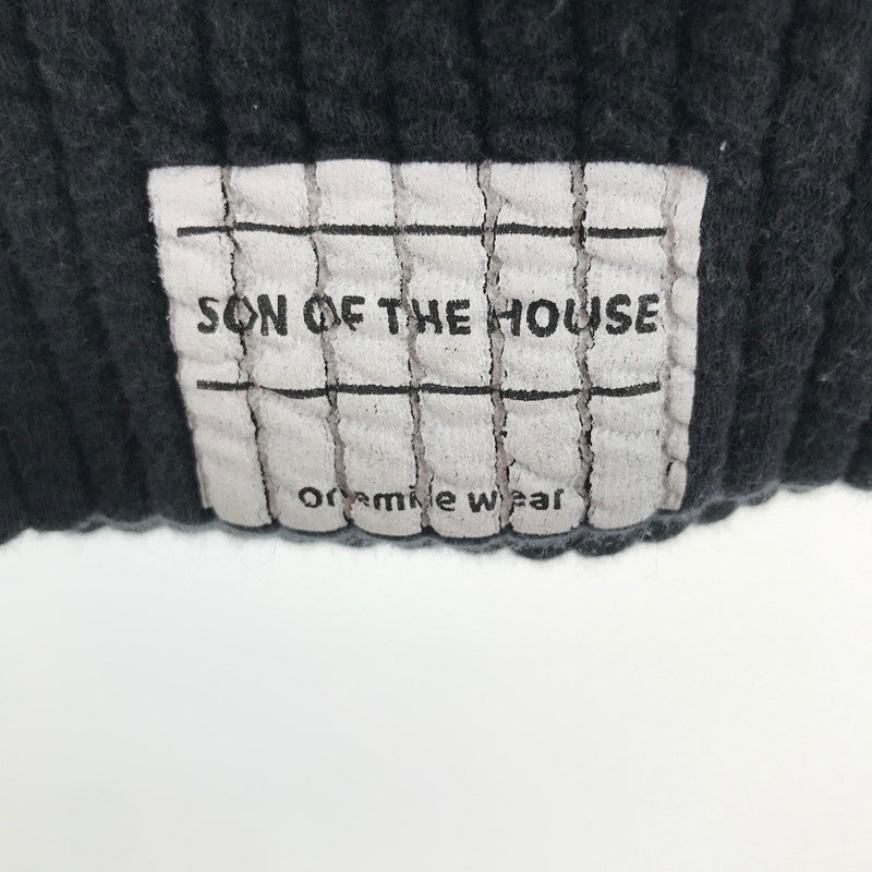 【中古品】【メンズ】 SON OF THE CHEESE サノバチーズ プルオーバーパーカー BLACK Lサイズ ※使用感あり 140-260830-io-43-fuzh カラー：ブラック 万代Net店