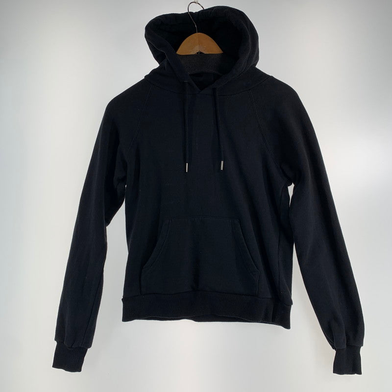 【中古品】【メンズ】 CELINE セリーヌ 2Y006917G バックロゴプリントフーディ パーカー BLACK Sサイズ ※使用感・シミあり 141-260830-io-09-fuzh カラー：ブラック 万代Net店