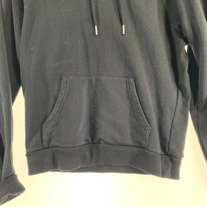 【中古品】【メンズ】 CELINE セリーヌ 2Y006917G バックロゴプリントフーディ パーカー BLACK Sサイズ ※使用感・シミあり 141-260830-io-09-fuzh カラー：ブラック 万代Net店