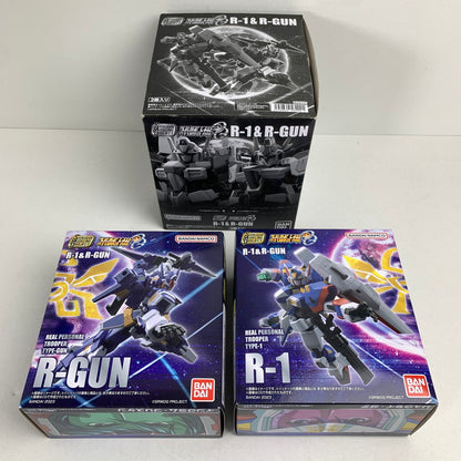【中古美品】 内箱未開封 SMP スーパーロボット大戦OG R-1＆R-GUN フィギュア 食玩 ※中のお菓子は食べられません 059-260919-io-03-fuz 万代Net店