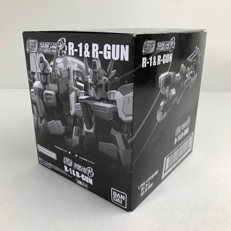 【中古美品】 内箱未開封 SMP スーパーロボット大戦OG R-1＆R-GUN フィギュア 食玩 ※中のお菓子は食べられません 059-260919-io-03-fuz 万代Net店