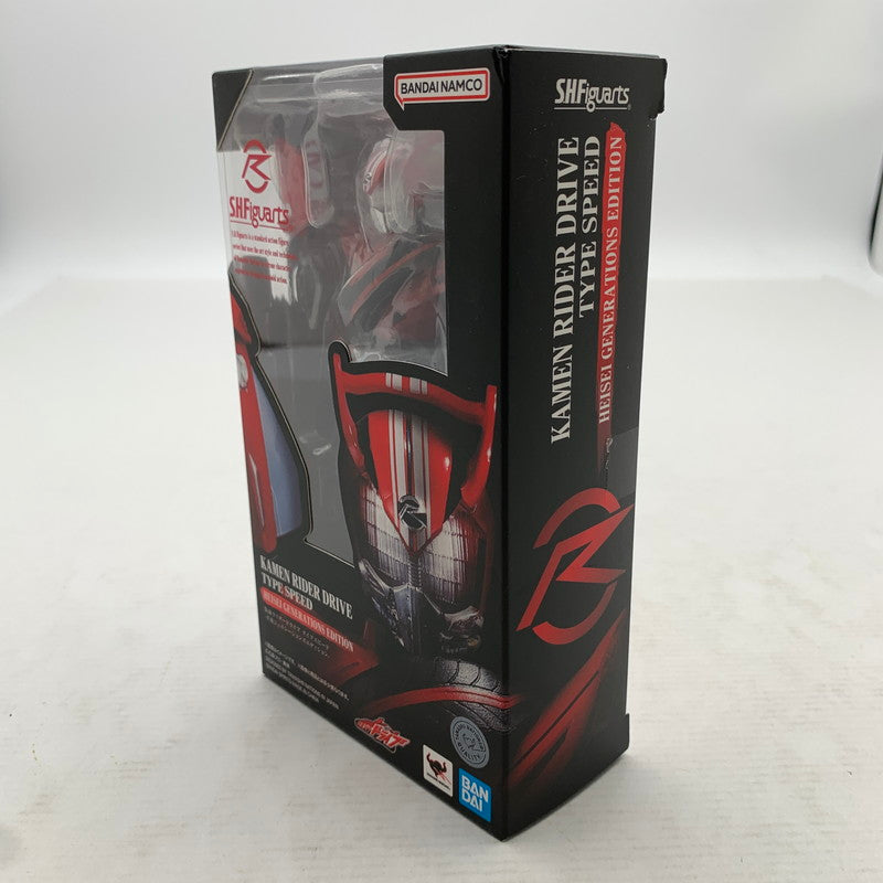 【中古品】 未開封 S.H.F 仮面ライダードライブ タイプスピード 平成ジェネレーションズエディション フィギュア ※外箱傷みあり 042-260909-io-43-fuzh 万代Net店