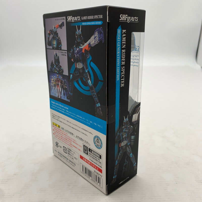 【中古美品】 未開封 仮面ライダーゴースト S.H.Figuarts 仮面ライダースペクター 平成ジェネレーションズエディション フィギュア 044-260909-io-44-fuzh 万代Net店