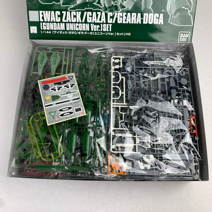 【中古美品】 内装未開封 1/144 HGUC アイザック ガザC ギラ・ドーガ(ユニコーンVer.) 3機セット 「機動戦士ガンダムUC」 プレミアムバンダイ限定 [5067252] ガンプラ プラモデル 058-260905-io-21-fuzh 万代Net店
