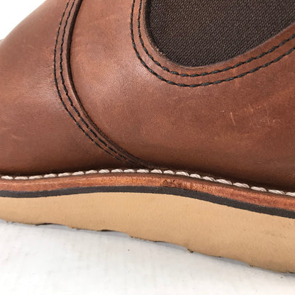 【中古品】【メンズ】 REDWING レッドウィング 3190 CLASSIC CHELSEA クラシック チェルシー ブーツ BROWN UK6.5 靴 ※パンチ有(B級)・使用感あり・本体のみ 164-260829-io-14-fuzh カラー：ブラウン 万代Net店
