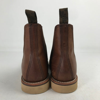 【中古品】【メンズ】 REDWING レッドウィング 3190 CLASSIC CHELSEA クラシック チェルシー ブーツ BROWN UK6.5 靴 ※パンチ有(B級)・使用感あり・本体のみ 164-260829-io-14-fuzh カラー：ブラウン 万代Net店