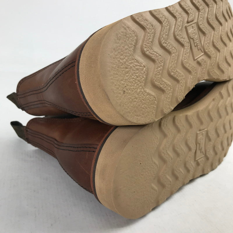 【中古品】【メンズ】 REDWING レッドウィング 3190 CLASSIC CHELSEA クラシック チェルシー ブーツ BROWN UK6.5 靴 ※パンチ有(B級)・使用感あり・本体のみ 164-260829-io-14-fuzh カラー：ブラウン 万代Net店