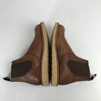 【中古品】【メンズ】 REDWING レッドウィング 3190 CLASSIC CHELSEA クラシック チェルシー ブーツ BROWN UK6.5 靴 ※パンチ有(B級)・使用感あり・本体のみ 164-260829-io-14-fuzh カラー：ブラウン 万代Net店