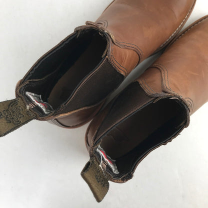 【中古品】【メンズ】 REDWING レッドウィング 3190 CLASSIC CHELSEA クラシック チェルシー ブーツ BROWN UK6.5 靴 ※パンチ有(B級)・使用感あり・本体のみ 164-260829-io-14-fuzh カラー：ブラウン 万代Net店