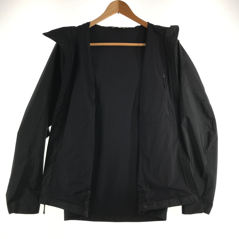 【中古品】【メンズ】 ARC'TERYX アークテリクス SORANO HOODY ソラノ フーディ ジャケット 上着 アウター BLACK Sサイズ ※首回り汚れ・白い汚れあり 144-260830-io-45-fuzh カラー：ブラック 万代Net店