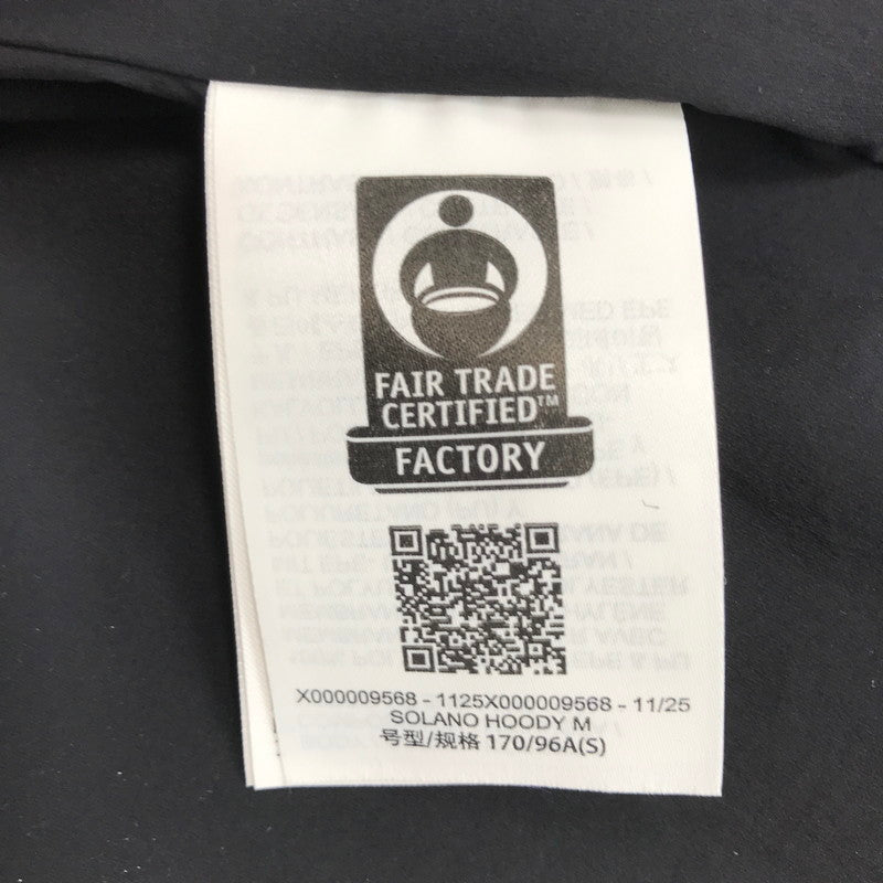【中古品】【メンズ】 ARC'TERYX アークテリクス SORANO HOODY ソラノ フーディ ジャケット 上着 アウター BLACK Sサイズ ※首回り汚れ・白い汚れあり 144-260830-io-45-fuzh カラー：ブラック 万代Net店