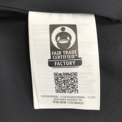 【中古品】【メンズ】 ARC'TERYX アークテリクス SORANO HOODY ソラノ フーディ ジャケット 上着 アウター BLACK Sサイズ ※首回り汚れ・白い汚れあり 144-260830-io-45-fuzh カラー：ブラック 万代Net店