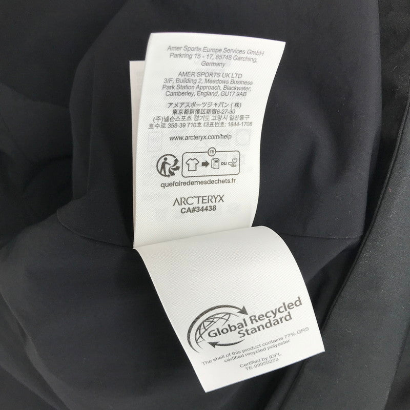 【中古品】【メンズ】 ARC'TERYX アークテリクス SORANO HOODY ソラノ フーディ ジャケット 上着 アウター BLACK Sサイズ ※首回り汚れ・白い汚れあり 144-260830-io-45-fuzh カラー：ブラック 万代Net店