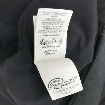 【中古品】【メンズ】 ARC'TERYX アークテリクス SORANO HOODY ソラノ フーディ ジャケット 上着 アウター BLACK Sサイズ ※首回り汚れ・白い汚れあり 144-260830-io-45-fuzh カラー：ブラック 万代Net店