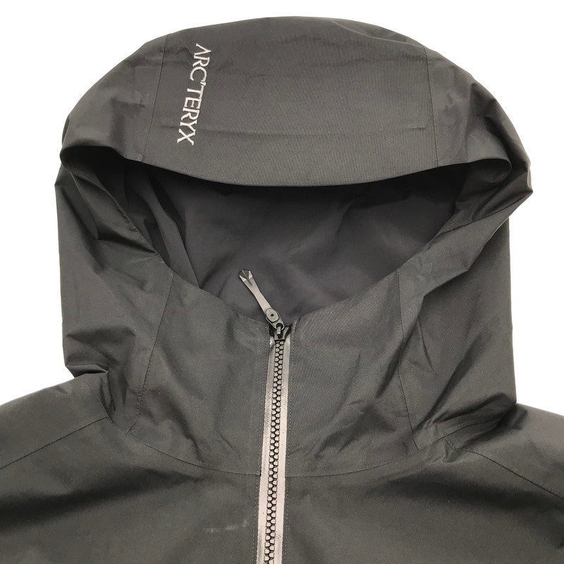 【中古品】【メンズ】 ARC'TERYX アークテリクス SORANO HOODY ソラノ フーディ ジャケット 上着 アウター BLACK Sサイズ ※首回り汚れ・白い汚れあり 144-260830-io-45-fuzh カラー：ブラック 万代Net店