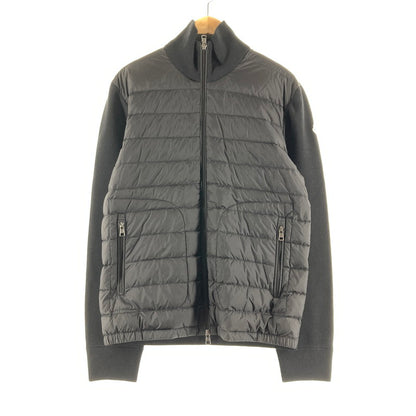 【中古品】【メンズ】 MONCLER モンクレール J20919B50700 CARDIGAN TRICOT JACKET トリコットカーディガン カラーBLACK SIZE:L 24S 141-260828-ky-02-fuzh 万代Net店