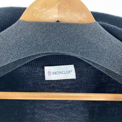 【中古品】【メンズ】 MONCLER モンクレール J20919B50700 CARDIGAN TRICOT JACKET トリコットカーディガン カラーBLACK SIZE:L 24S 141-260828-ky-02-fuzh 万代Net店