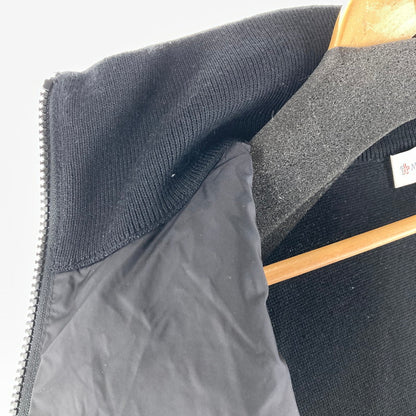 【中古品】【メンズ】 MONCLER モンクレール J20919B50700 CARDIGAN TRICOT JACKET トリコットカーディガン カラーBLACK SIZE:L 24S 141-260828-ky-02-fuzh 万代Net店