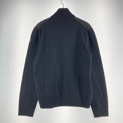 【中古品】【メンズ】 MONCLER モンクレール J20919B50700 CARDIGAN TRICOT JACKET トリコットカーディガン カラーBLACK SIZE:L 24S 141-260828-ky-02-fuzh 万代Net店