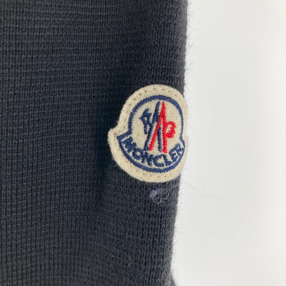 【中古品】【メンズ】 MONCLER モンクレール J20919B50700 CARDIGAN TRICOT JACKET トリコットカーディガン カラーBLACK SIZE:L 24S 141-260828-ky-02-fuzh 万代Net店