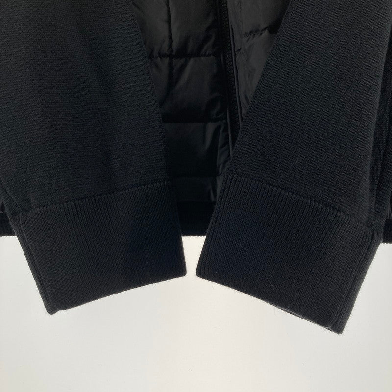 【中古品】【メンズ】 MONCLER モンクレール J20919B50700 CARDIGAN TRICOT JACKET トリコットカーディガン カラーBLACK SIZE:L 24S 141-260828-ky-02-fuzh 万代Net店
