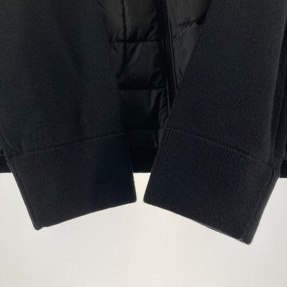 【中古品】【メンズ】 MONCLER モンクレール J20919B50700 CARDIGAN TRICOT JACKET トリコットカーディガン カラーBLACK SIZE:L 24S 141-260828-ky-02-fuzh 万代Net店