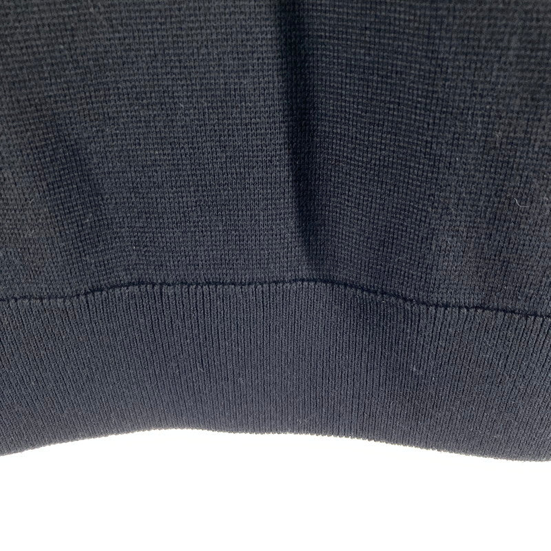【中古品】【メンズ】 MONCLER モンクレール J20919B50700 CARDIGAN TRICOT JACKET トリコットカーディガン カラーBLACK SIZE:L 24S 141-260828-ky-02-fuzh 万代Net店