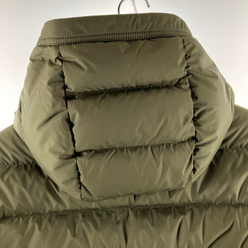 【中古品】【メンズ】 MONCLER モンクレール K20911A00228 LAVERAET PUFFER JACEKT カラー KHAKI ダウンジャケット SIZE:2 アルメニア製 141-260828-ky-03-fuzh 万代Net店
