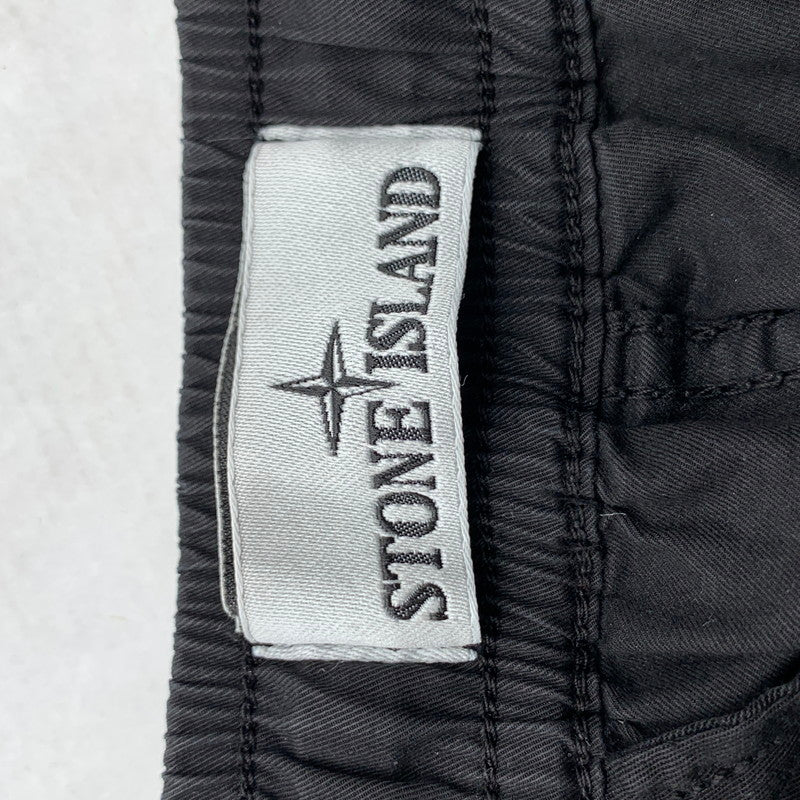 【中古品】【メンズ】 STONE ISLAND ストーンアイランド K2S153100031S0010 国内正規 カーゴ ジャガーパンツ ズボン 長ズボン パンツ 30インチ ""BLACK"" ※汚れあり 152-260829-io-01-fuzh カラー：ブラック 万代Net店