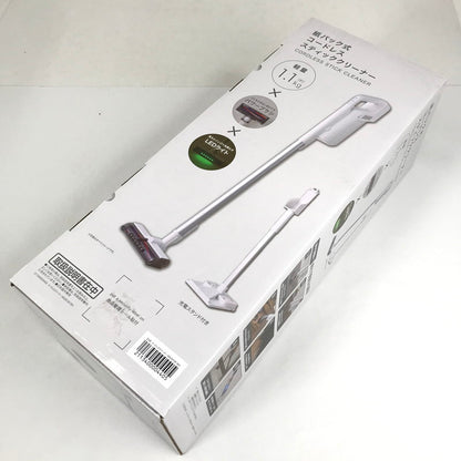 【中古美品】 NITORI ニトリ 紙パック式コードレスクリーナー MA301SK WH 掃除機 101-260905-io-06-fuz 万代Net店