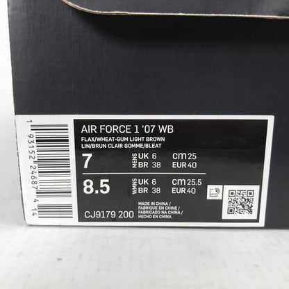 【中古品】【メンズ】 NIKE ナイキ CJ9179-200 AIR FORCE 1 '07 WB エアフォースワン スニーカー シューズ 靴 160-260829-mh-06-fuzh サイズ：25cm カラー：ブラウン 万代Net店