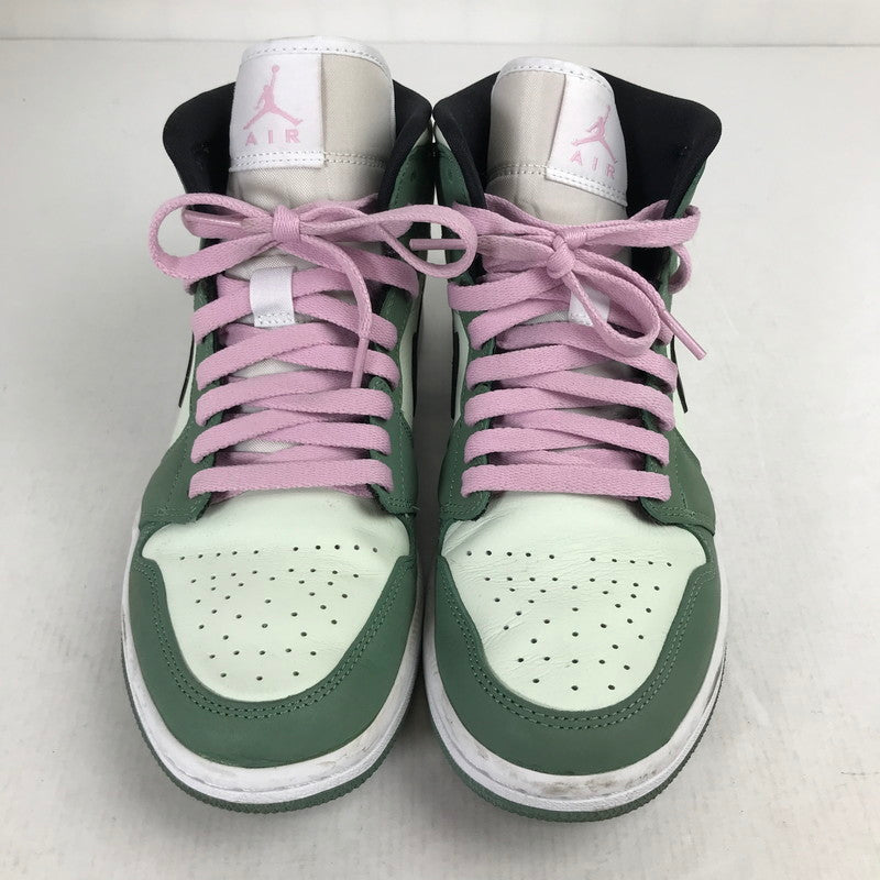 【中古品】【レディース】 NIKE ナイキ CZ0774-300 WOMEN’S AIR JORDAN １ MID SE ウィメンズ エアジョーダン 1 ミッド スニーカー シューズ 靴 160-260829-mh-02-fuzh サイズ：26cm カラー：グリーン 万代Net店
