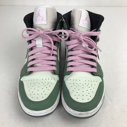 【中古品】【レディース】 NIKE ナイキ CZ0774-300 WOMEN’S AIR JORDAN １ MID SE ウィメンズ エアジョーダン 1 ミッド スニーカー シューズ 靴 160-260829-mh-02-fuzh サイズ：26cm カラー：グリーン 万代Net店