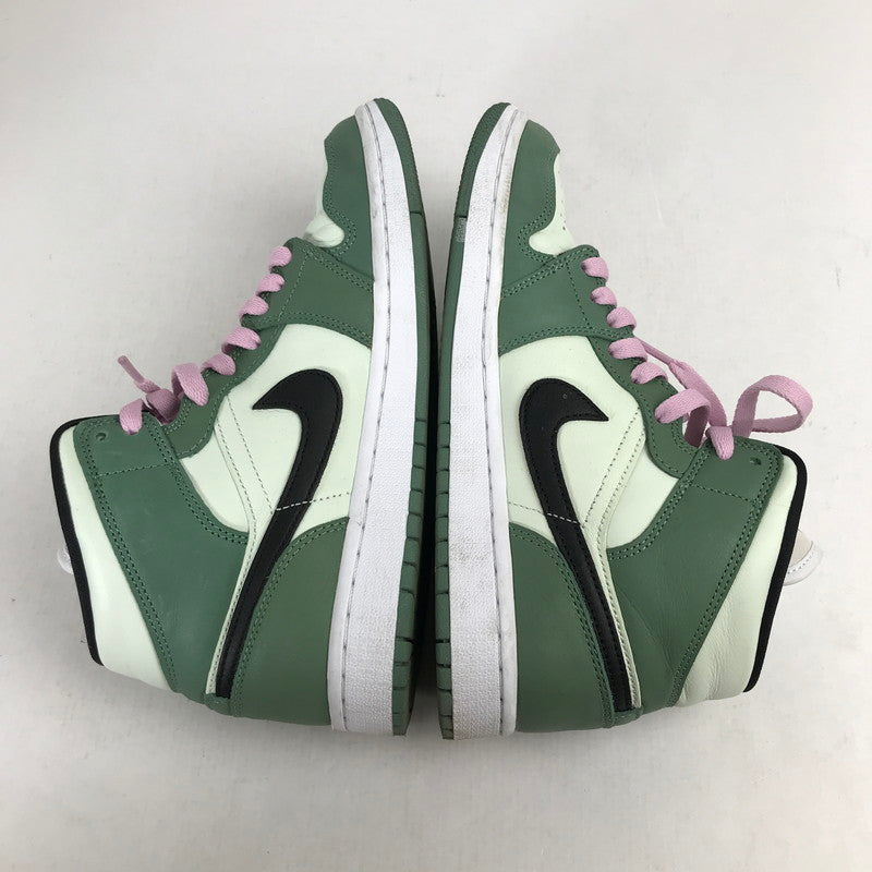 【中古品】【レディース】 NIKE ナイキ CZ0774-300 WOMEN’S AIR JORDAN １ MID SE ウィメンズ エアジョーダン 1 ミッド スニーカー シューズ 靴 160-260829-mh-02-fuzh サイズ：26cm カラー：グリーン 万代Net店
