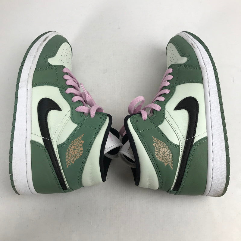 【中古品】【レディース】 NIKE ナイキ CZ0774-300 WOMEN’S AIR JORDAN １ MID SE ウィメンズ エアジョーダン 1 ミッド スニーカー シューズ 靴 160-260829-mh-02-fuzh サイズ：26cm カラー：グリーン 万代Net店