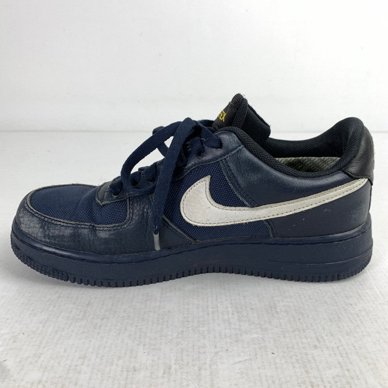 【中古品】【メンズ】 NIKE ナイキ CK2630-400 AIR FORCE 1 LOW GORE‐TEX スニーカー 靴 NAVY 25.0cm 本体のみ ※スレ・使用感あり 160-260830-io-21-fuzh カラー：ネイビー 万代Net店