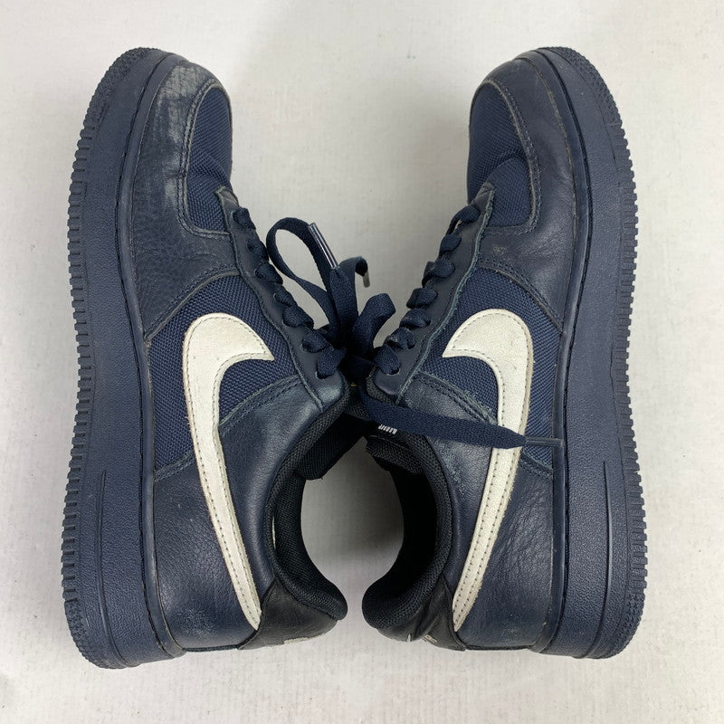 【中古品】【メンズ】 NIKE ナイキ CK2630-400 AIR FORCE 1 LOW GORE‐TEX スニーカー 靴 NAVY 25.0cm 本体のみ ※スレ・使用感あり 160-260830-io-21-fuzh カラー：ネイビー 万代Net店