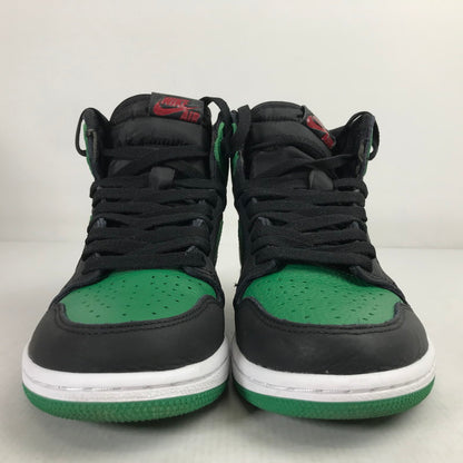 【中古品】【メンズ】 NIKE ナイキ 555088-030 AIR JORDAN 1 RETRO HIGH OG "BLACK PINE GREEN"(2020) エアジョーダン1 レトロ ハイ スニーカー シューズ 靴 160-260829-mh-04-fuzh サイズ：26cm カラー：ブラック・グリーン 万代Net店